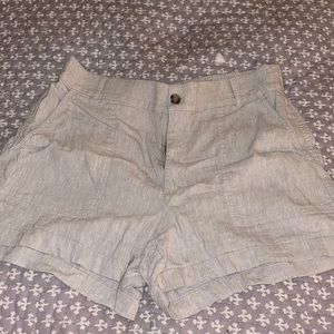 Linen shorts